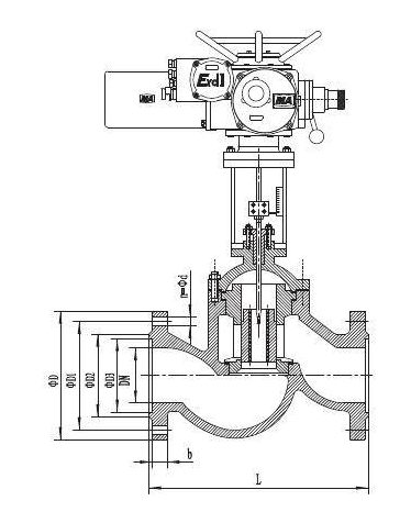 開關(guān)型礦用防爆電動(dòng)截止閥1