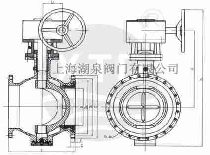 電動偏心半球閥